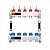 Коллекторная группа с расходомерами Varmega  ВР 1"  5 контуров 3/4" EK, нерж. сталь/VM15105/